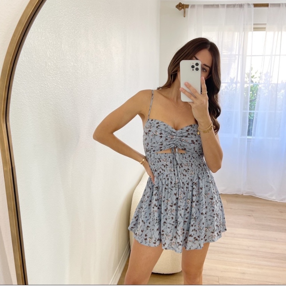 Blue romper and black dress bundle RESERVED